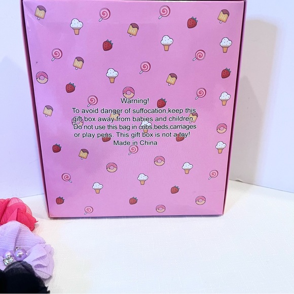 Vinobow Flower Soft Hair Bow with Faux Pearls and Rhinestones Set of 40 - Picture 6 of 10